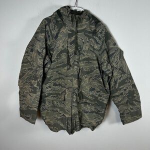 Propper US Air Force APECS Parka Large Regular Tiger Stripe Camo Goretex Jacket